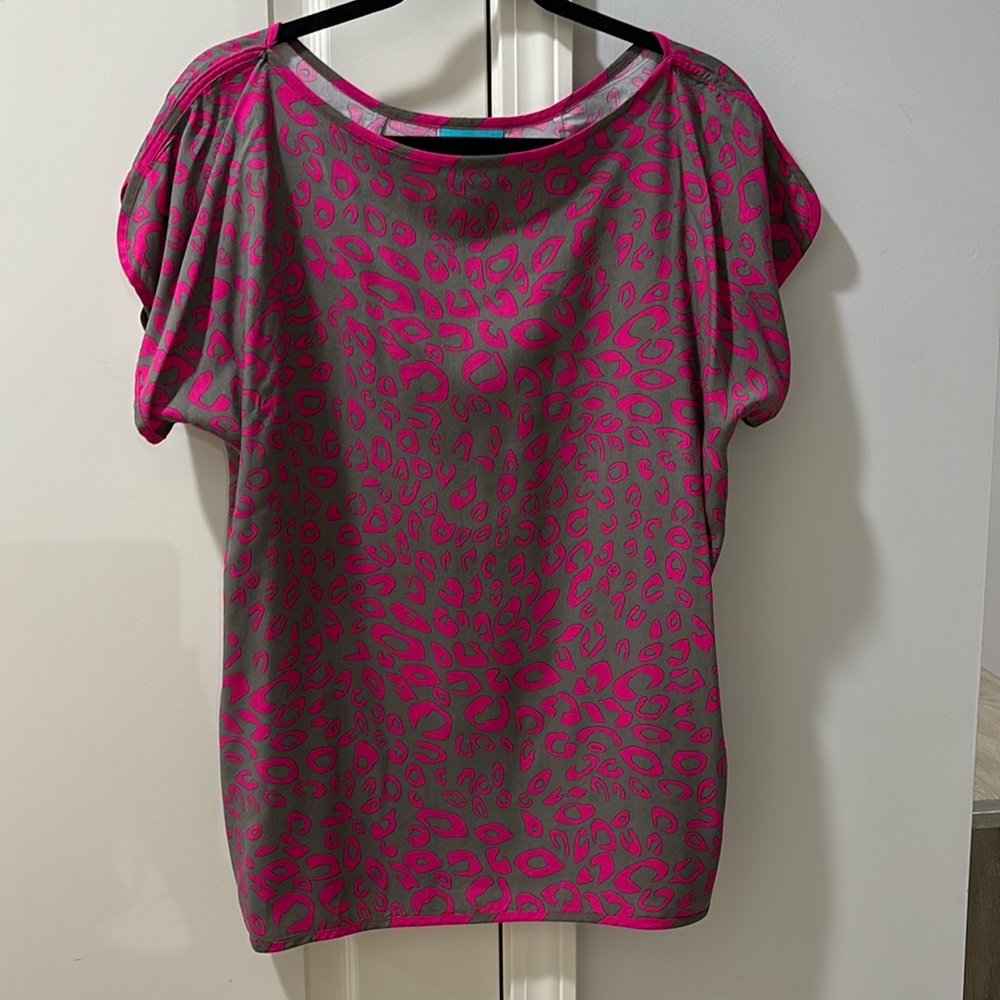 Escapade animal print in bright pink